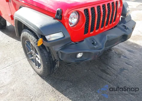 2024 Jeep Wrangler 2-Door Sport S 4X4 from USA, damaged, VIN 1C4PJXAN4RW124135